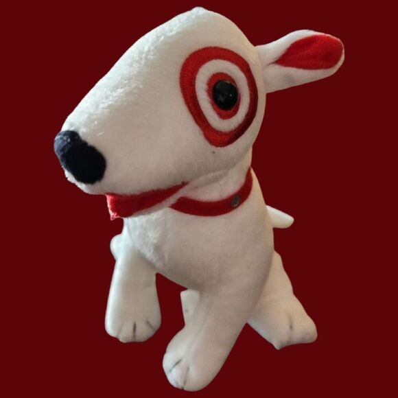 2017 Target Recruiting Bag Dog Sweater Plush Book Bag 7" - Picture 3 of 4